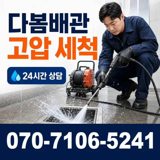 경기 파주시 파주읍 백석리 배관고압세척 상담 이미지 4